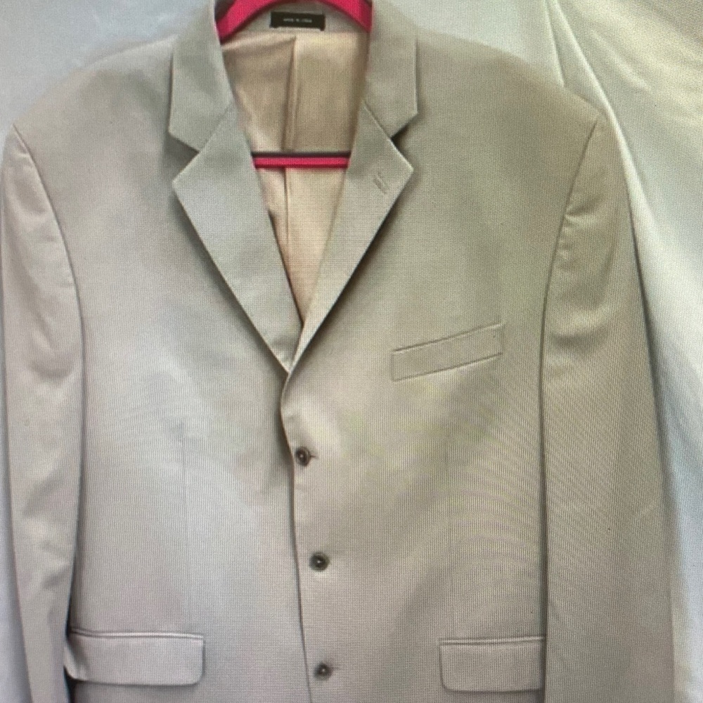 Calvin Klein Beige Suit Jacket